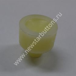 ПОДСТАВКА ФТОРОПЛАСТОВАЯ ДЛЯ КНОПКИ №61 ПОД ШЛЯПКУ ПЛАСТИКОВУЮ 17ММ