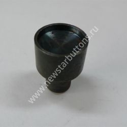 ПОДСТАВКА МЕТАЛЛИЧЕСКАЯ ДЛЯ КНОПКИ №61 ПОД ШЛЯПКУ ПЛАСТИКОВУЮ 17ММ