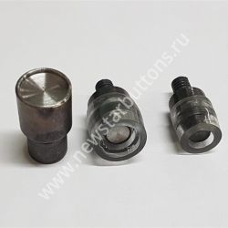 НАСАДКА ДЛЯ КНОПКИ ТРИКОТАЖНОЙ (ПЛАСТИКОВОЙ) 15 ММ