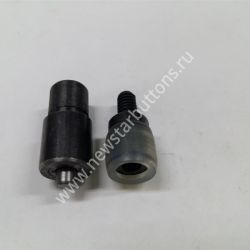 НАСАДКА ДЛЯ КНОПКИ ТРИКОТАЖНОЙ 9,5 ММ (КОЛЬЦО)