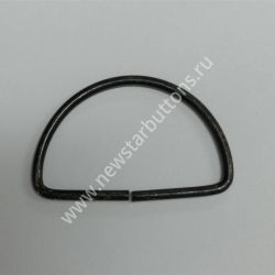 ПОЛУКОЛЬЦО 30 ММ (СТАЛЬ 2 ММ) ЦВЕТ ОКСИД/1000 ШТ