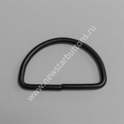 ПОЛУКОЛЬЦО 25 ММ (СТАЛЬ 2 ММ) ЦВЕТ ОКСИД/1000 ШТ