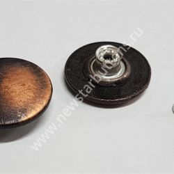 ПУГОВИЦА ДЖИНСОВАЯ 24 ММ №24-1 (ЛИТЬЁ) НЕ СТАБИЛЬНАЯ - МЕДЬ