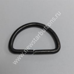 ПОЛУКОЛЬЦО 20 ММ (СТАЛЬ 2 ММ) ЦВЕТ ОКСИД/1000 ШТ