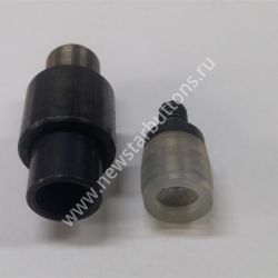 НАСАДКА ДЛЯ ХОЛЬНИТЕНА ДЖИНСОВОГО 9 ММ - ГЛАДКАЯ