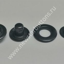 КНОПКА BETA (ЛАТУНЬ) 17ММ, ЦВЕТ ОКСИД/1000ШТ