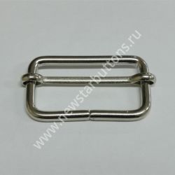 РАМКА РЕГУЛИРОВОЧНАЯ 40*20 ММ (СТАЛЬ 4 ММ) - НИКЕЛЬ/500 ШТ