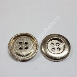 ПУГОВИЦА ПРИШИВНАЯ 20 ММ М50 (МЕТАЛЛ)