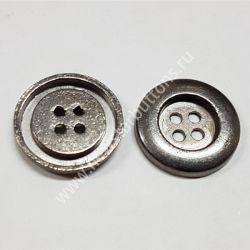 ПУГОВИЦА ПРИШИВНАЯ 20 ММ М48 (МЕТАЛЛ)