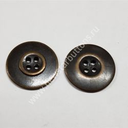ПУГОВИЦА ПРИШИВНАЯ 20 ММ М47 (МЕТАЛЛ)