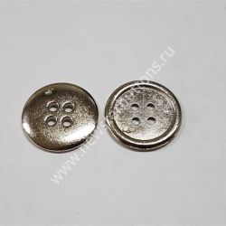 ПУГОВИЦА ПРИШИВНАЯ 20 ММ М44 (МЕТАЛЛ)
