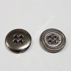 ПУГОВИЦА ПРИШИВНАЯ 15 ММ М22 (МЕТАЛЛ)
