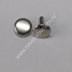 ХОЛЬНИТЕН ДВУСТОРОННИЙ СТАЛЬНОЙ №00 (4,5ММ) ЦВЕТ НИКЕЛЬ/5000 ШТ