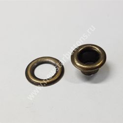 ЛЮВЕРСЫ №17 (СТАЛЬ) 3 ММ - ЦВЕТ АНТИК/5000 ШТ