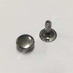 ХОЛЬНИТЕН СТАЛЬНОЙ №0 (6ММ) ЦВЕТ ТЁМНЫЙ НИКЕЛЬ/2000 ШТ