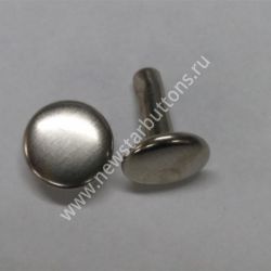 ХОЛЬНИТЕН ДВУСТОРОННИЙ СТАЛЬНОЙ №33 (7ММ) ЦВЕТ НИКЕЛЬ/2000 ШТ