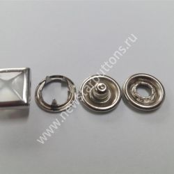 КНОПКА ТРИКОТАЖНАЯ (КВАДРАТ СЕДЕФЛИ) 10,5 ММ