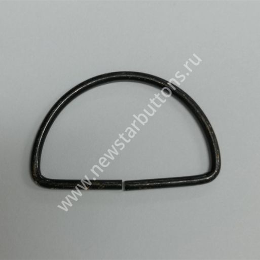 ПОЛУКОЛЬЦО 30 ММ (СТАЛЬ 2 ММ) ЦВЕТ ОКСИД/1000 ШТ