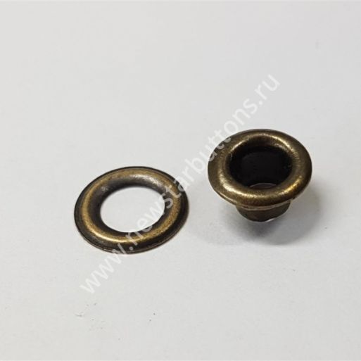 ЛЮВЕРСЫ №17 (СТАЛЬ) 3 ММ - ЦВЕТ АНТИК/5000 ШТ