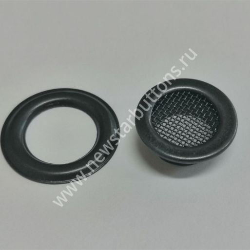 ЛЮВЕРС №24 СЕТКА (ЛАТУНЬ) 9ММ, ЦВЕТ ОКСИД/1000 ШТ