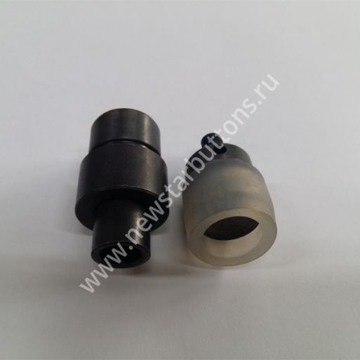 НАСАДКА ДЛЯ ПУГОВИЦЫ ПОД ОБТЯЖКУ №32 - DIZAYN METAL - НА ГВОЗДЬ