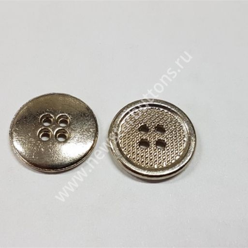 ПУГОВИЦА ПРИШИВНАЯ 18 ММ М31 (МЕТАЛЛ)