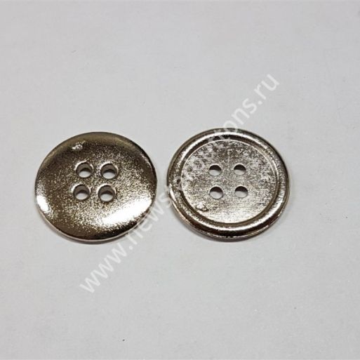 ПУГОВИЦА ПРИШИВНАЯ 20 ММ М44 (МЕТАЛЛ)