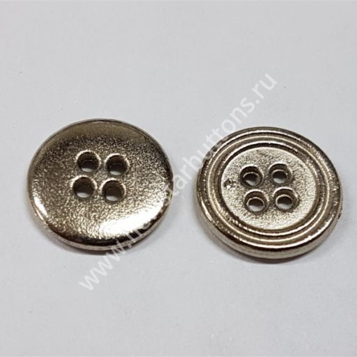 ПУГОВИЦА ПРИШИВНАЯ 15 ММ М20 (МЕТАЛЛ)