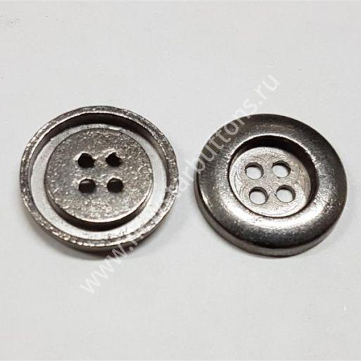 ПУГОВИЦА ПРИШИВНАЯ 20 ММ М48 (МЕТАЛЛ)