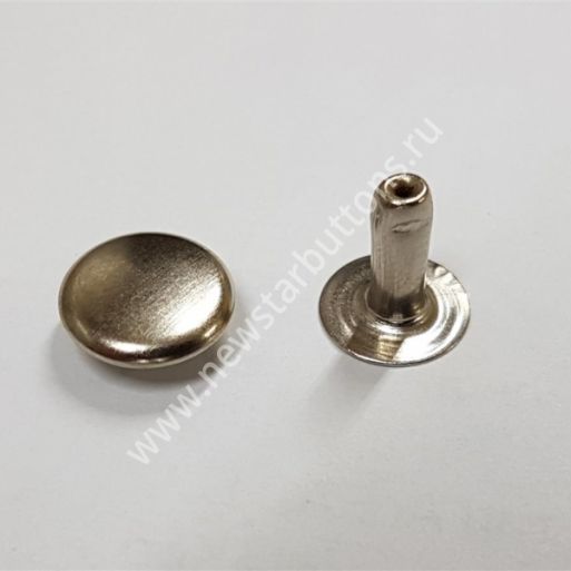 ХОЛЬНИТЕН СТАЛЬНОЙ №33 (7ММ) ЦВЕТ НИКЕЛЬ/2000 ШТ