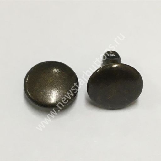 ХОЛЬНИТЕН ДВУСТОРОННИЙ СТАЛЬНОЙ №0 (6ММ) ЦВЕТ АНТИК/2000 ШТ