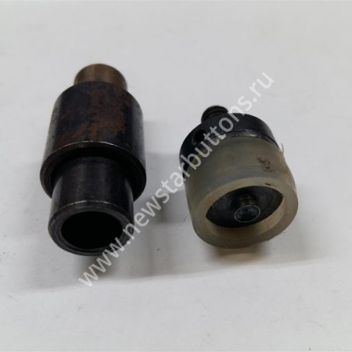 НАСАДКА ДЛЯ ПУГОВИЦЫ ДЖИНСОВОЙ 14 ММ - С ОТВЕРСТИЕМ
