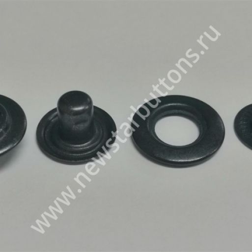 КНОПКА BETA (ЛАТУНЬ) 17ММ, ЦВЕТ ОКСИД/1000ШТ