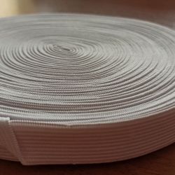 Резинка вязаная 2 см светлая