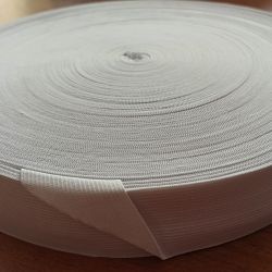 Резинка вязаная 4 см светлая