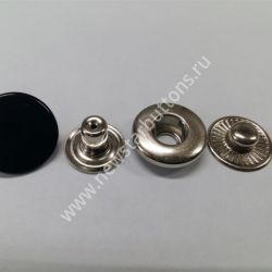 КНОПКА АЛЬФА (ЛАТУНЬ) 15 ММ - ЭМАЛЬ №322/720 ШТ