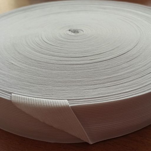 Резинка вязаная 4 см светлая