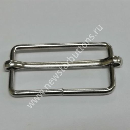 РАМКА РЕГУЛИРОВОЧНАЯ 30*15 ММ (СТАЛЬ 2 ММ) - НИКЕЛЬ/500 ШТ