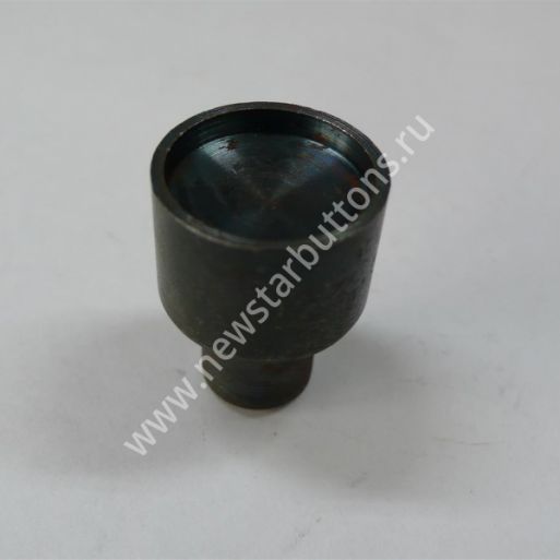 ПОДСТАВКА МЕТАЛЛИЧЕСКАЯ ДЛЯ КНОПКИ №61 ПОД ШЛЯПКУ ПЛАСТИКОВУЮ 17ММ